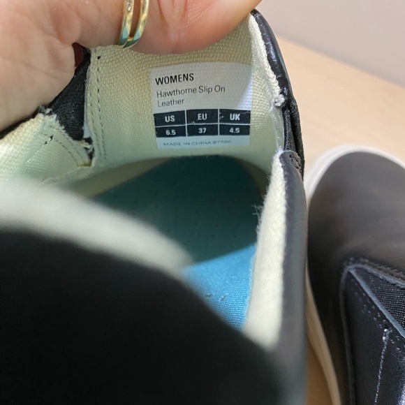 SEAVEES HAWTHORNE SLIP ON LEATHER Sneakers - Picture 7 of 7